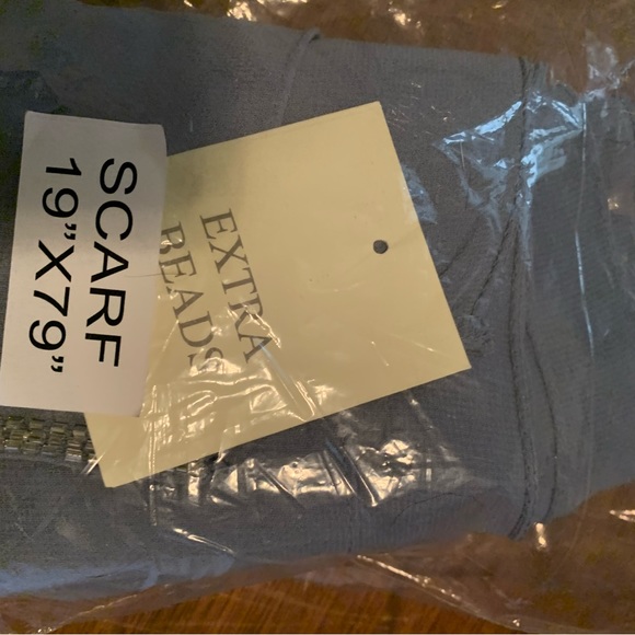 Beautiful slate blue mother of the groom dress with separate shawl - Picture 4 of 12